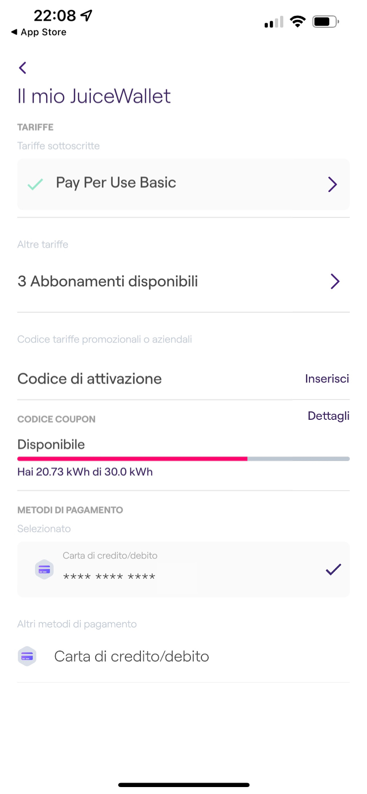 Totale di 30 kWh ?