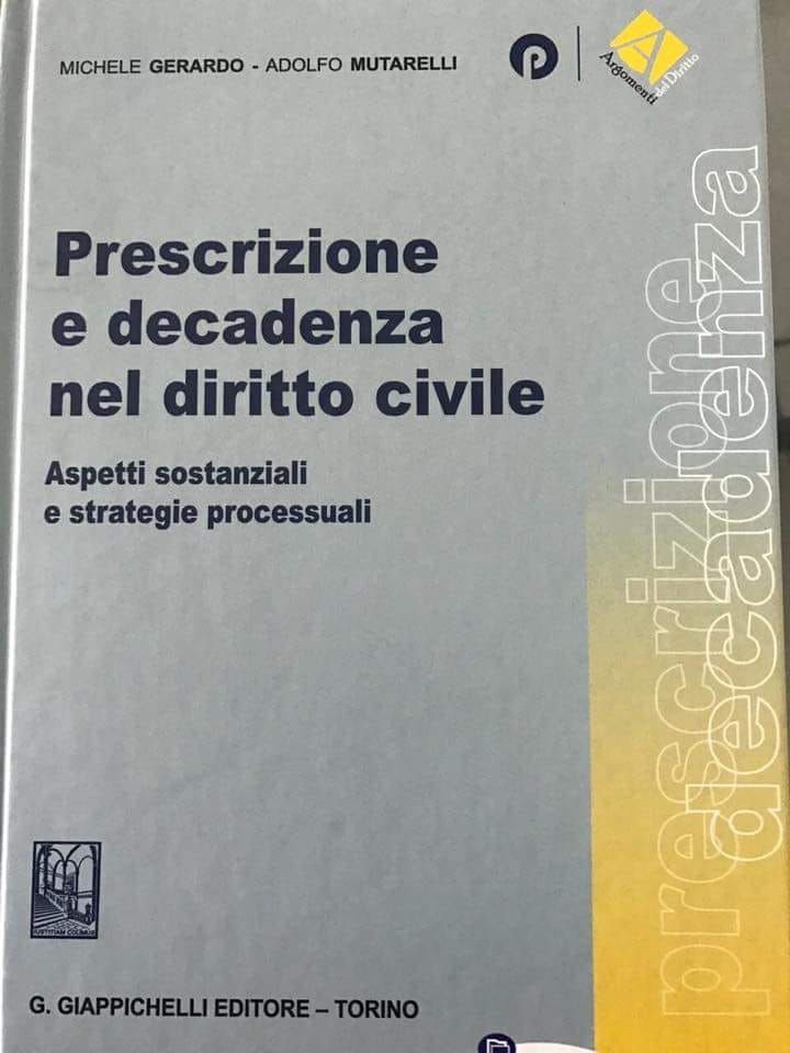 Prescrizione e decadenza nel diritto civile copertina.jpg